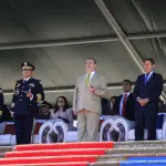 El presidente Bernardo Arévalo también pidió revisar toda la doctrina militar. Foto: Gobierno de Guatemala.