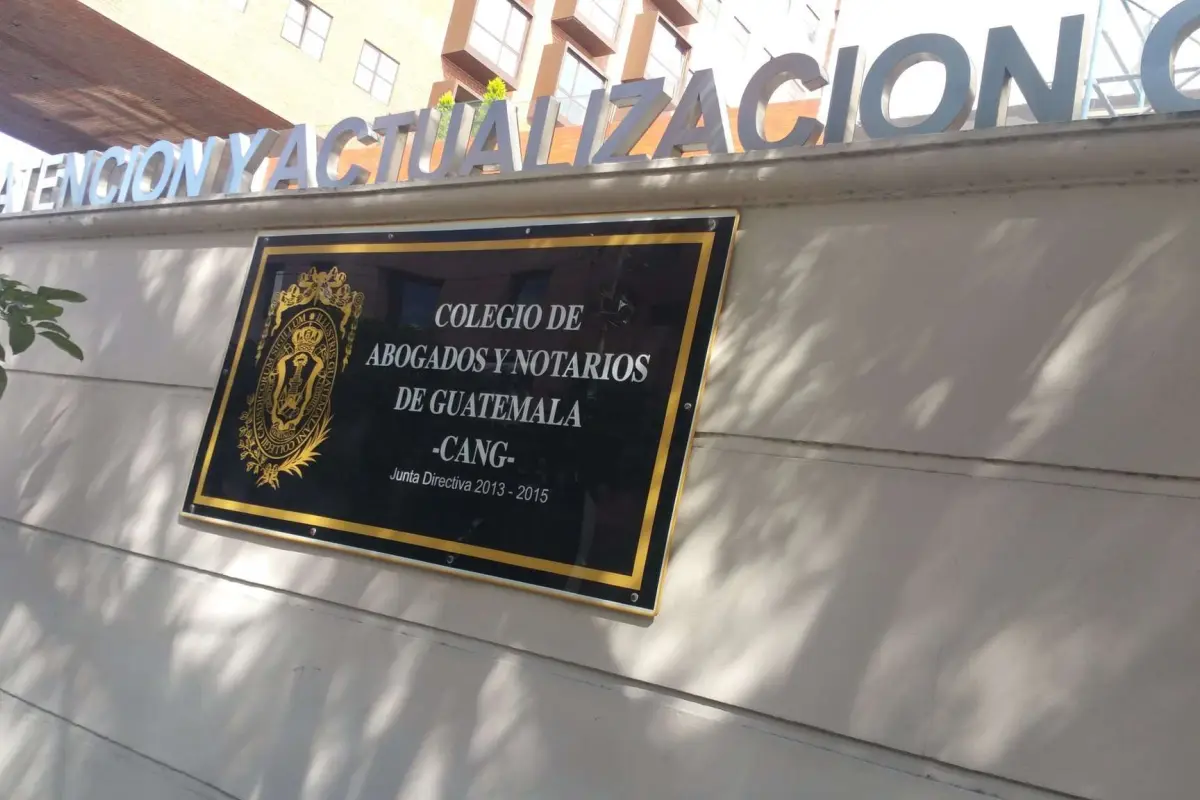 El viernes 7 de febrero de 2025 se realizará la elección de la Junta Directiva y Tribunal de Honor del Colegio de Abogados y Notarios de Guatemala (CANG), con 11 planillas compitiendo. , CANG.