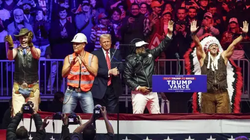 Donald Trump baila al ritmo de YMCA previo a la toma de posesión ,Instagram