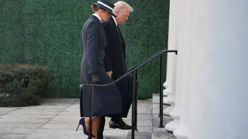 Melania y Donald Trump ,Instagram