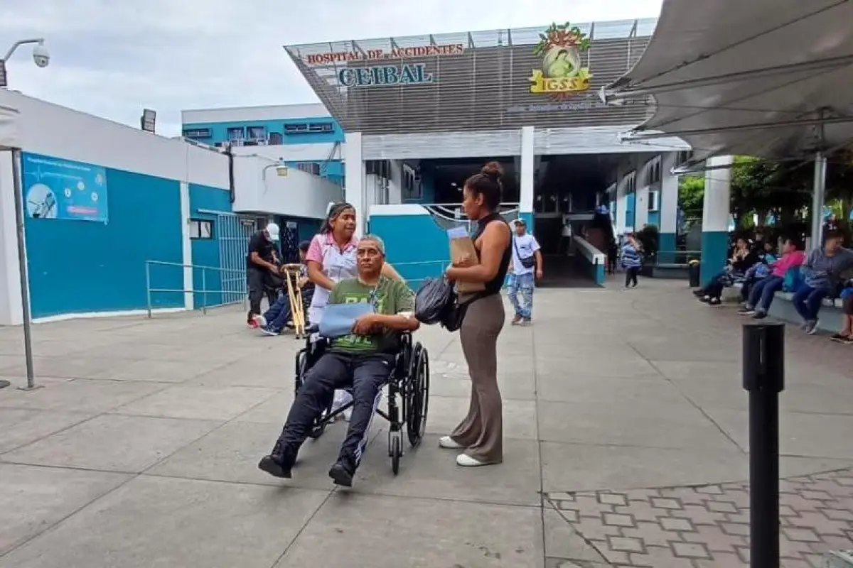 El IGSS comunicó que la operación a la que se sometió el paciente fue un éxito., Foto tomada del portal del IGSS.