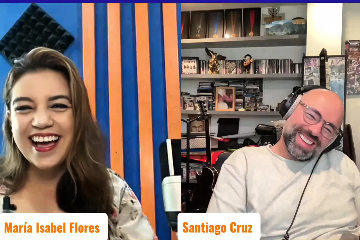 María Isabel Flores y Santiago Cruz, Foto cortesía