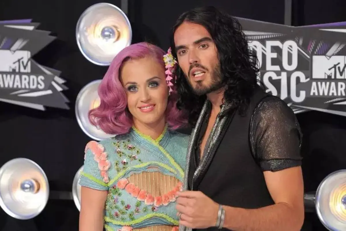 Russell Brand y su ex Katty Perry, Foto: EFE