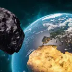Asteroide - imagen ilustrativa NASA ,Redes sociales