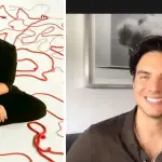 Vadhir Derbez ,Foto izquierda cortesía / Foto derecha captura de entrevista