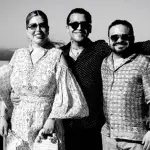 Nodal y sus papás ,Instagram