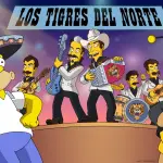 Los Simpson - Los Tigres del Norte ,Redes sociales