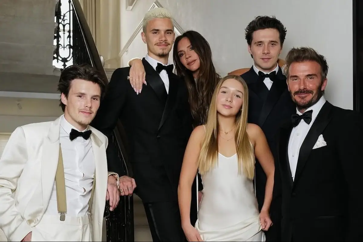 Familia Beckham, Redes sociales