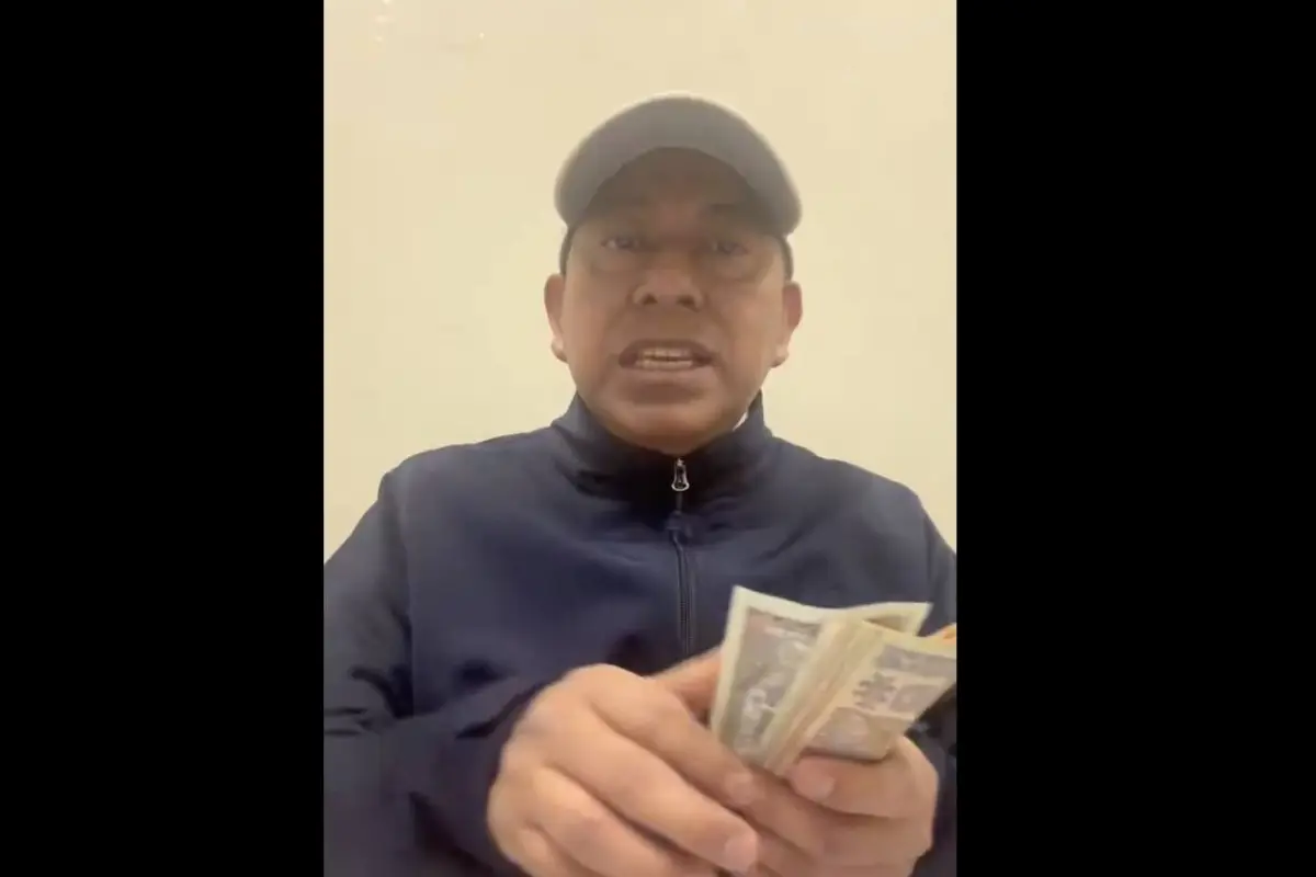 El jefe de la FECI, Rafael Curruchiche, publicó un video para referirse al tema de su salario., X/Curruchiche