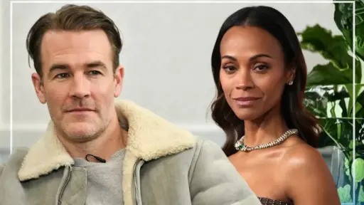 Zoe Saldaña y James Van Der Beek ,Instagram