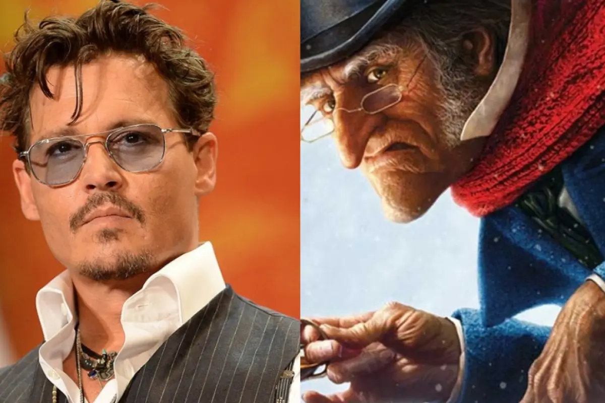 Johnny Depp como Ebenezer Scrooge, Redes sociales