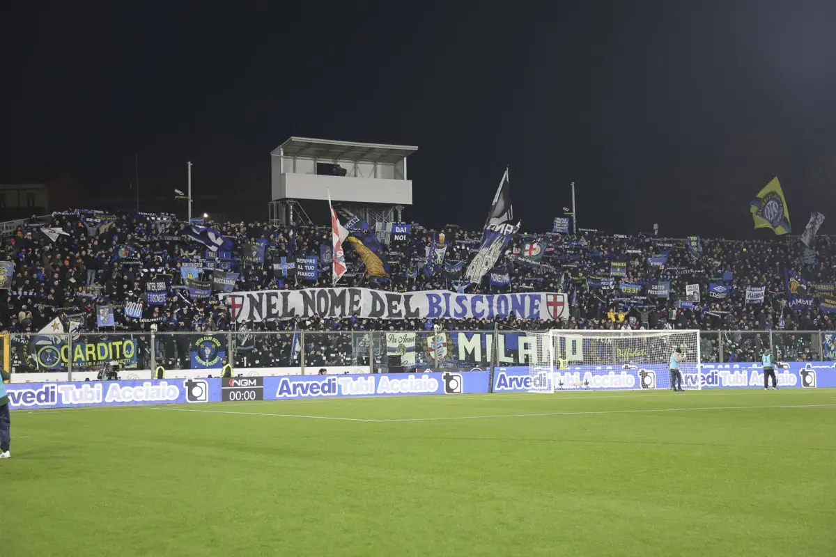 Sancionan a los aficionados del Inter de Milan - EFE