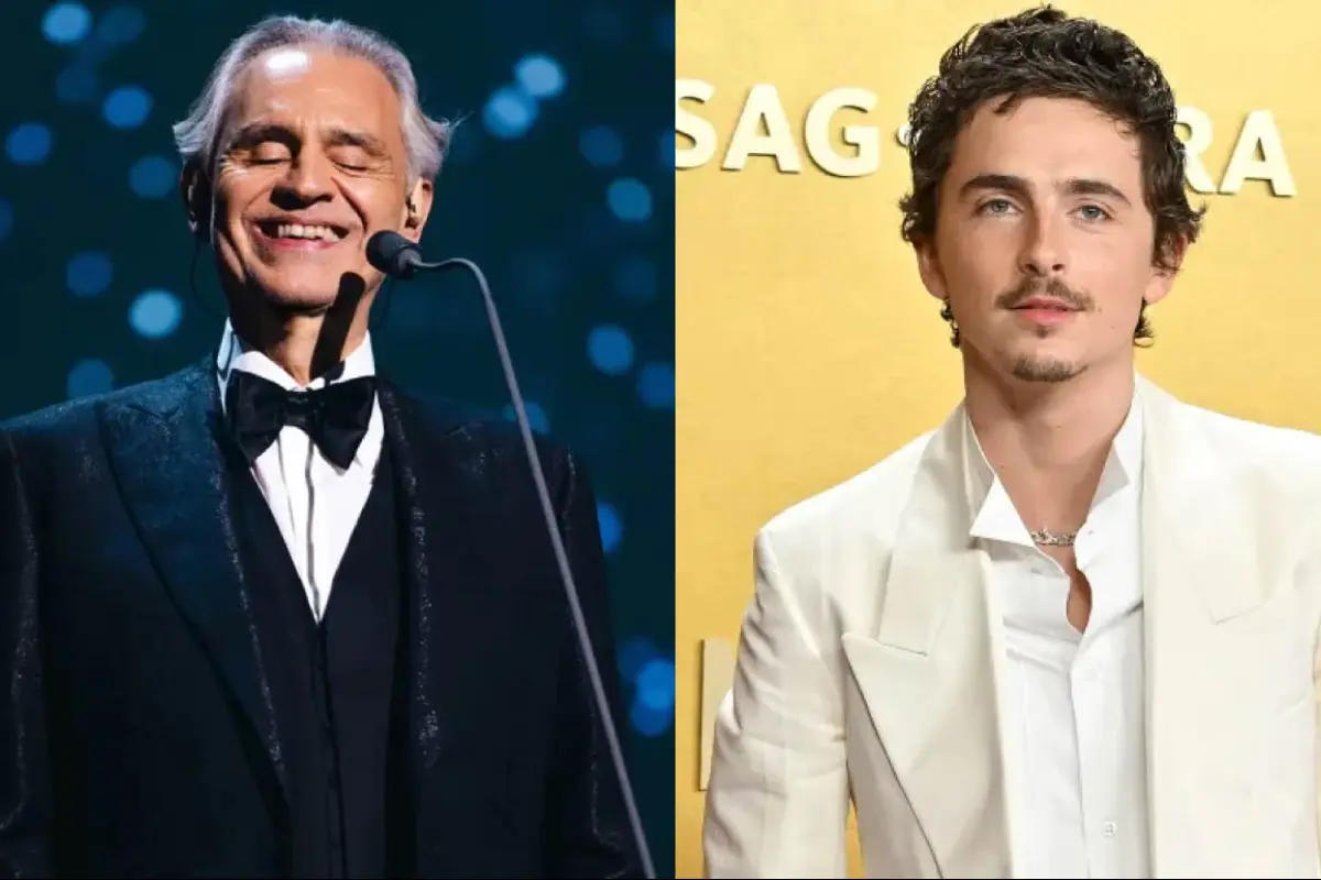 Andrea Bocelli Timothée Chalamet , Redes sociales