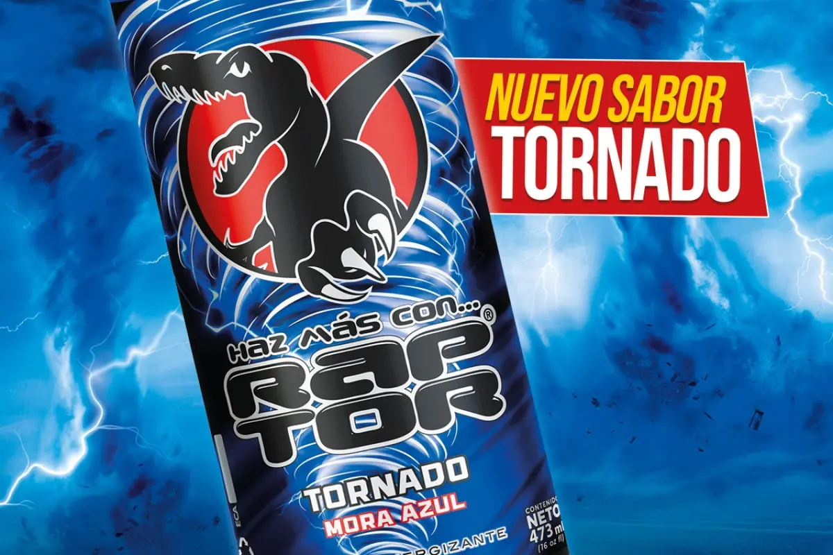 Raptor mora azul , Cortesía 