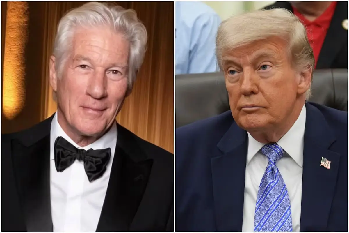 Richard Gere y Donald Trump, Redes sociales
