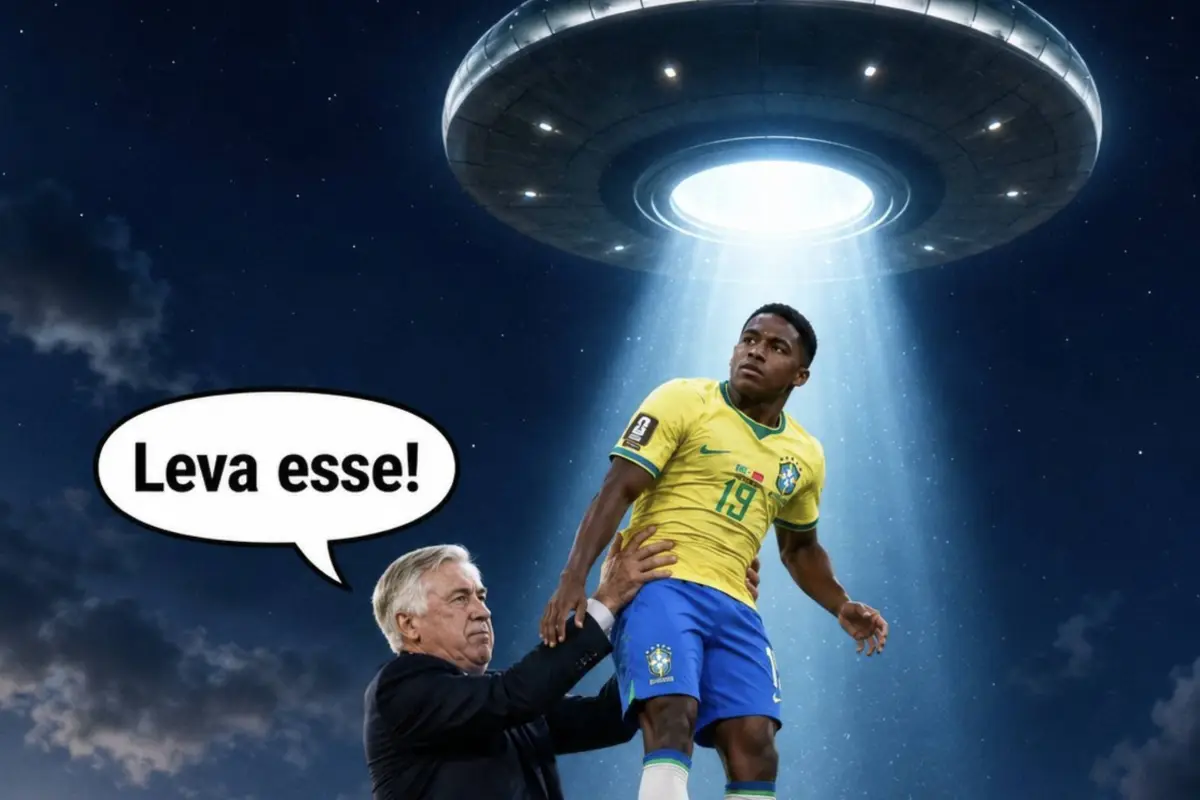 Una supuesta invasión alienígena en el Brasil-Escocia desata memes., Redes sociales. 
