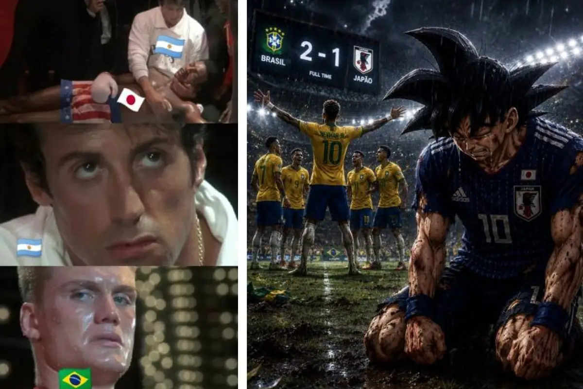 Memes Brasil y Japón Mundial 2026, Redes sociales