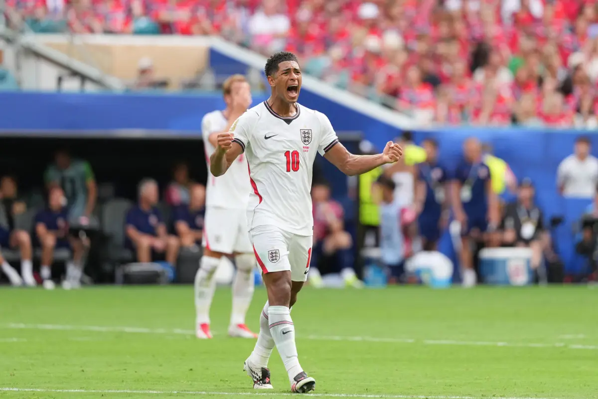 Celebración de Jude Bellingham ante Noruega en el Mundial 2026 - EFE