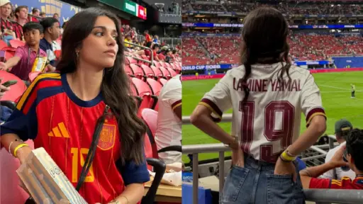 Inés García novia de Lamine Yamal ,Redes sociales