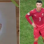 Dibujo de Cristiano Ronaldo ,Redes sociales