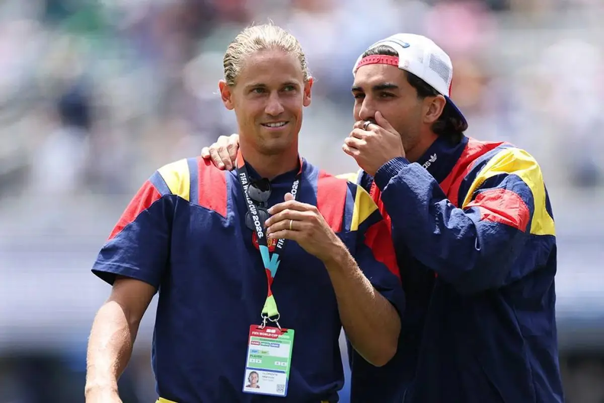 Ferran Torres y Marcos Llorente, EFE