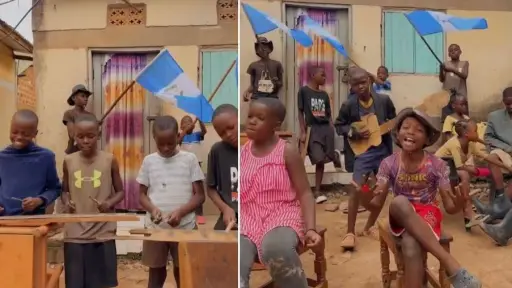 Uganda homenaje a Guatemala ,Capturas de pantalla