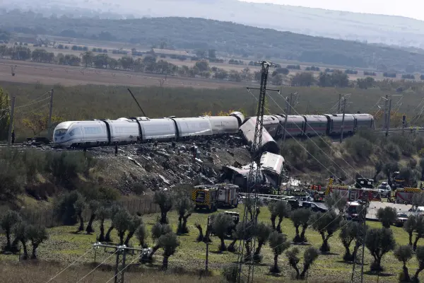 Accidente ferroviario en Toledo, España ,Foto EFE